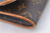 Authentic Louis Vuitton Monogram Pochette Twin GM Shoulder Bag M51852 LV H8677
