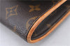 Authentic Louis Vuitton Monogram Pochette Twin GM Shoulder Bag M51852 LV H8677