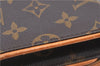 Authentic Louis Vuitton Monogram Pochette Twin GM Shoulder Bag M51852 LV H8677