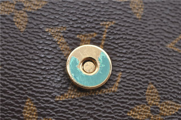 Authentic Louis Vuitton Monogram Pochette Twin GM Shoulder Bag M51852 LV H8677