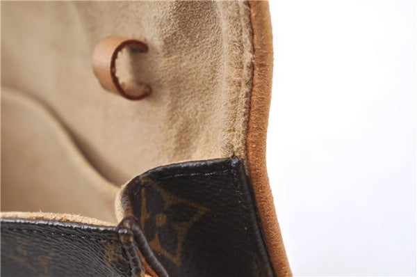 Authentic Louis Vuitton Monogram Pochette Twin GM Shoulder Bag M51852 LV H8677