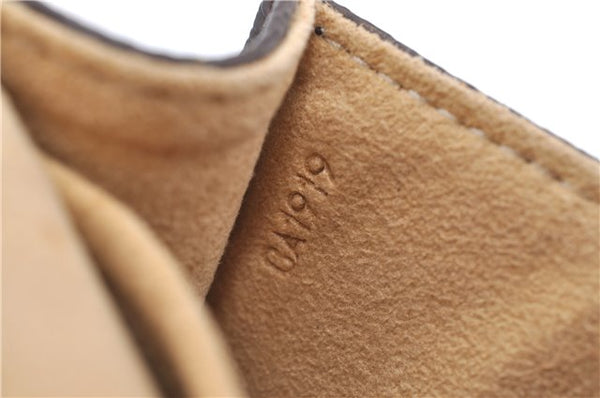 Authentic Louis Vuitton Monogram Pochette Twin GM Shoulder Bag M51852 LV H8677