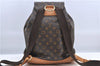 Authentic Louis Vuitton Monogram Montsouris GM Backpack M51135 LV H8680