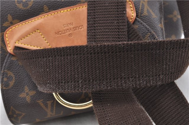 Authentic Louis Vuitton Monogram Montsouris GM Backpack M51135 LV H8680