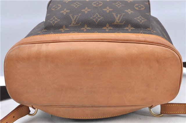 Authentic Louis Vuitton Monogram Montsouris GM Backpack M51135 LV H8680