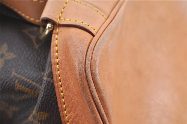 Authentic Louis Vuitton Monogram Montsouris GM Backpack M51135 LV H8680