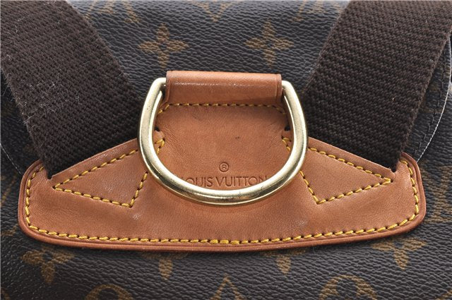 Authentic Louis Vuitton Monogram Montsouris GM Backpack M51135 LV H8680