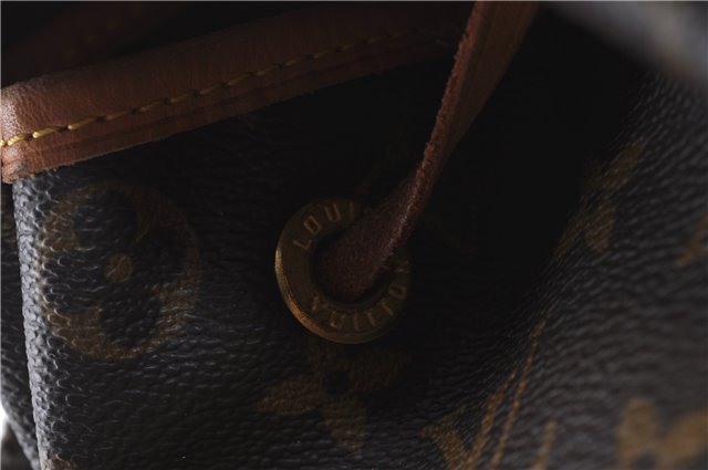 Authentic Louis Vuitton Monogram Montsouris GM Backpack M51135 LV H8680