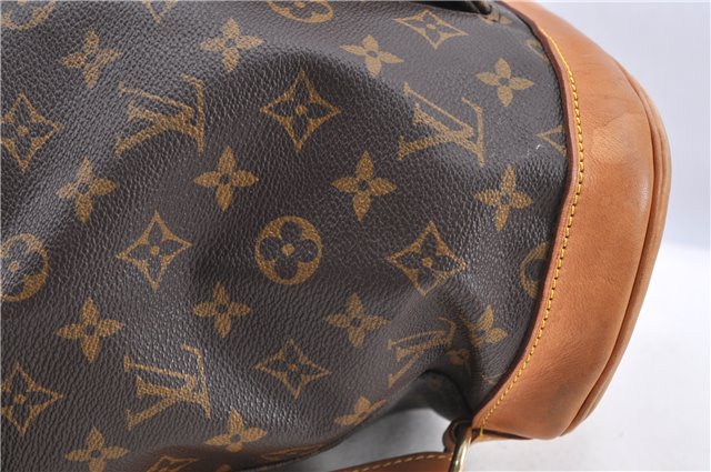 Authentic Louis Vuitton Monogram Montsouris GM Backpack M51135 LV H8680