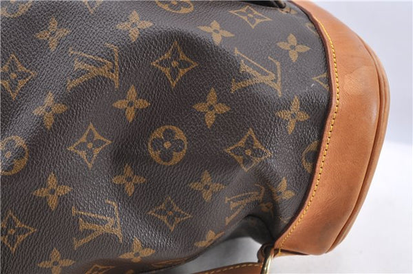 Authentic Louis Vuitton Monogram Montsouris GM Backpack M51135 LV H8680
