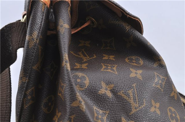Authentic Louis Vuitton Monogram Montsouris GM Backpack M51135 LV H8680