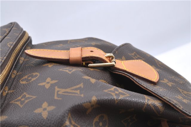 Authentic Louis Vuitton Monogram Montsouris GM Backpack M51135 LV H8680