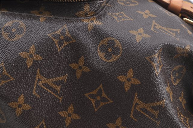 Authentic Louis Vuitton Monogram Montsouris GM Backpack M51135 LV H8680