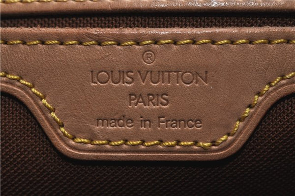 Authentic Louis Vuitton Monogram Montsouris GM Backpack M51135 LV H8680