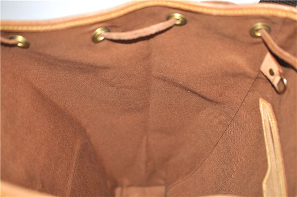 Authentic Louis Vuitton Monogram Montsouris GM Backpack M51135 LV H8680