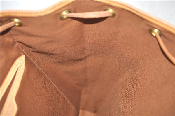 Authentic Louis Vuitton Monogram Montsouris GM Backpack M51135 LV H8680