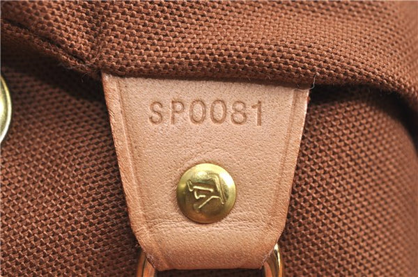 Authentic Louis Vuitton Monogram Montsouris GM Backpack M51135 LV H8680