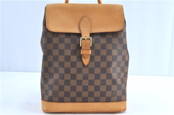 Authentic Louis Vuitton Damier Arlequin Backpack N99038 LV H8682