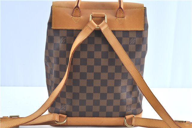 Authentic Louis Vuitton Damier Arlequin Backpack N99038 LV H8682