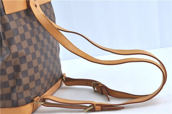 Authentic Louis Vuitton Damier Arlequin Backpack N99038 LV H8682