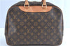 Authentic Louis Vuitton Monogram Deauville Hand Bag M47270 LV H8689