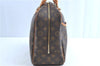 Authentic Louis Vuitton Monogram Deauville Hand Bag M47270 LV H8689