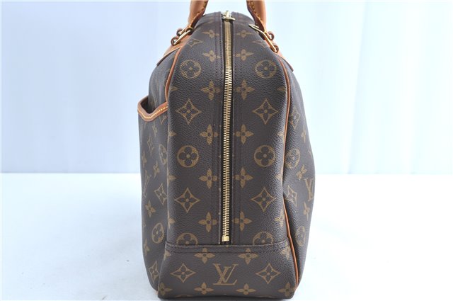 Authentic Louis Vuitton Monogram Deauville Hand Bag M47270 LV H8689