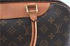 Authentic Louis Vuitton Monogram Deauville Hand Bag M47270 LV H8689