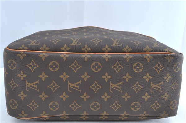 Authentic Louis Vuitton Monogram Deauville Hand Bag M47270 LV H8689