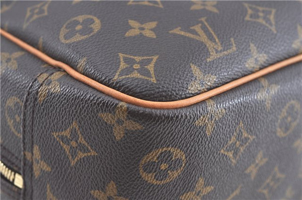 Authentic Louis Vuitton Monogram Deauville Hand Bag M47270 LV H8689