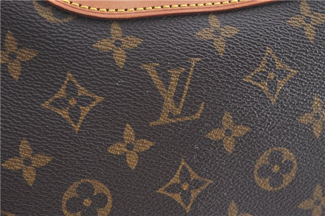 Authentic Louis Vuitton Monogram Deauville Hand Bag M47270 LV H8689