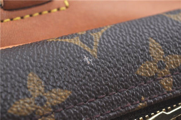 Authentic Louis Vuitton Monogram Deauville Hand Bag M47270 LV H8689