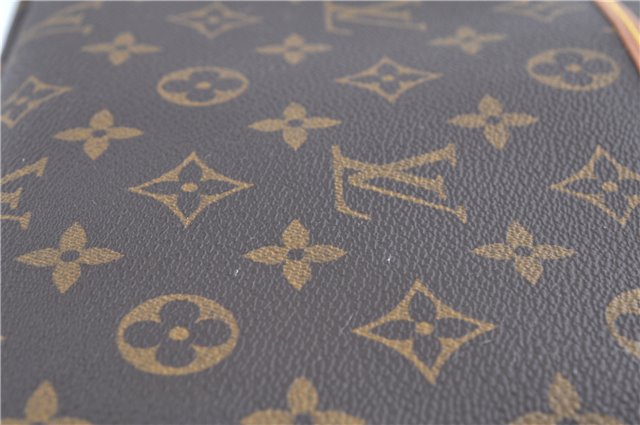 Authentic Louis Vuitton Monogram Deauville Hand Bag M47270 LV H8689