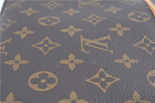 Authentic Louis Vuitton Monogram Deauville Hand Bag M47270 LV H8689