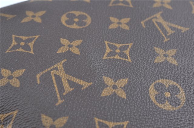 Authentic Louis Vuitton Monogram Deauville Hand Bag M47270 LV H8689