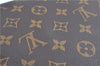 Authentic Louis Vuitton Monogram Deauville Hand Bag M47270 LV H8689