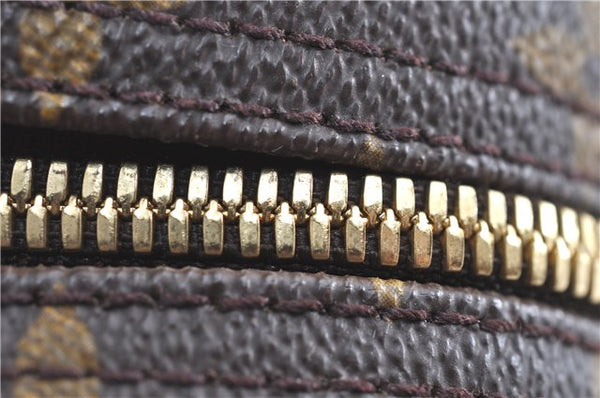 Authentic Louis Vuitton Monogram Deauville Hand Bag M47270 LV H8689