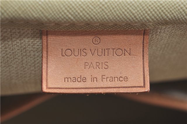 Authentic Louis Vuitton Monogram Deauville Hand Bag M47270 LV H8689