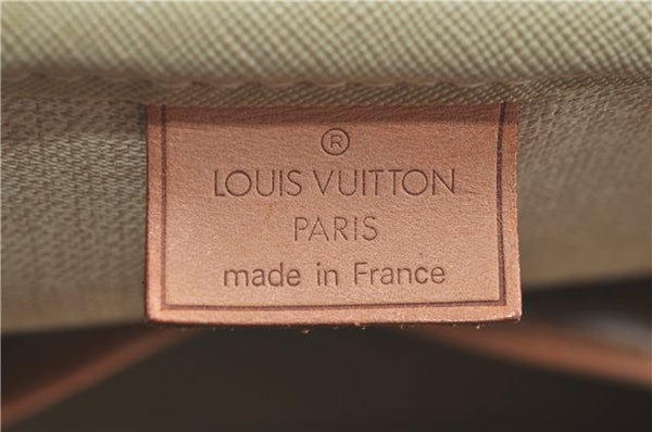 Authentic Louis Vuitton Monogram Deauville Hand Bag M47270 LV H8689