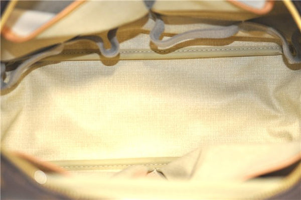 Authentic Louis Vuitton Monogram Deauville Hand Bag M47270 LV H8689