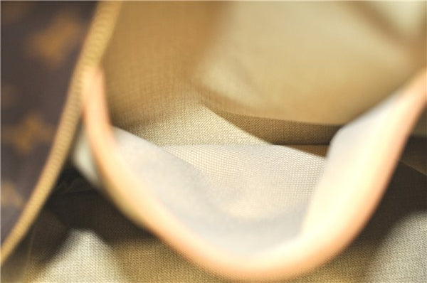 Authentic Louis Vuitton Monogram Deauville Hand Bag M47270 LV H8689