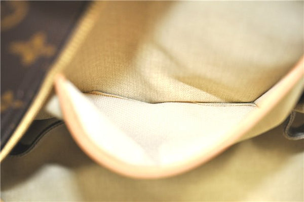 Authentic Louis Vuitton Monogram Deauville Hand Bag M47270 LV H8689