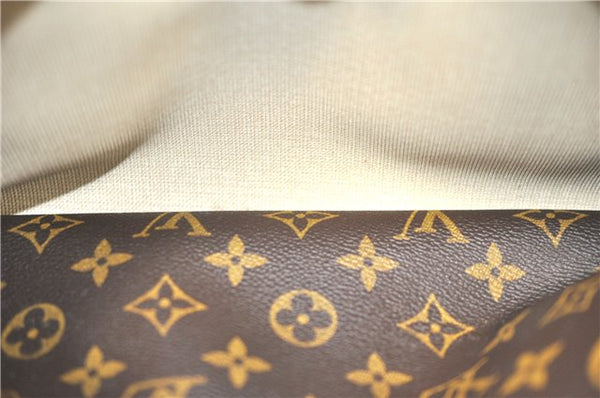 Authentic Louis Vuitton Monogram Deauville Hand Bag M47270 LV H8689