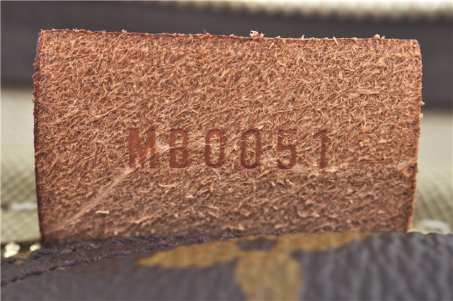 Authentic Louis Vuitton Monogram Deauville Hand Bag M47270 LV H8689