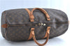 Authentic Louis Vuitton Monogram Keepall 50 Boston Bag M41426 LV H8691