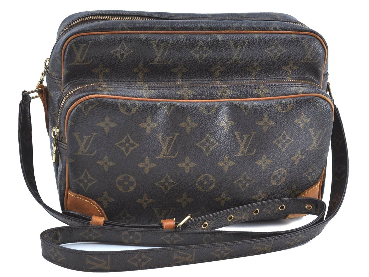 Authentic Louis Vuitton Monogram Nile Shoulder Cross Body Bag M45244 LV H8697