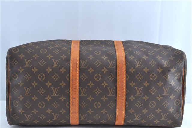 Authentic Louis Vuitton Monogram Keepall 50 Boston Bag M41426 LV H8709