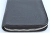 Authentic Louis Vuitton Taiga Zippy Wallet Vertical Long Black M32822 LV H8724