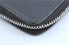 Authentic Louis Vuitton Taiga Zippy Wallet Vertical Long Black M32822 LV H8724