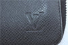 Authentic Louis Vuitton Taiga Zippy Wallet Vertical Long Black M32822 LV H8724